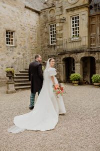 #murthlycastlewedding #scottishweddingphotographer #gettingmarriedinscotland #modernwedding #castleweddingscotland #elegantcouple